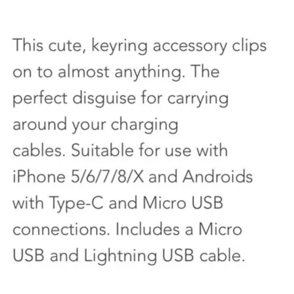 NEW Pusheen Bag Charm 3 Cord USB Charging Keychain + Unicorn Pen - Picture 11 of 14